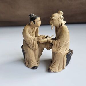 Vintage Chinese Mudmen Figurine